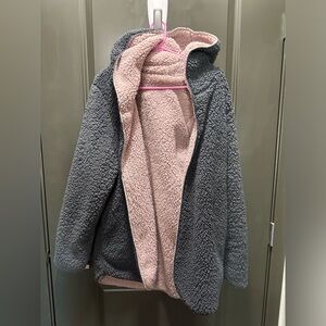 REVERSIBLE Sherpa cardigan